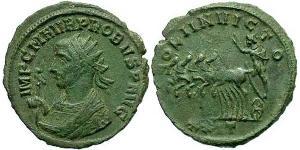 1 Antoniniano Imperio romano (27BC-395) Bronce Probo (232-282)