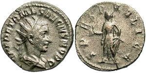 1 Antoniniano Imperio romano (27BC-395) Bronce Herenio Etrusco (227-251)