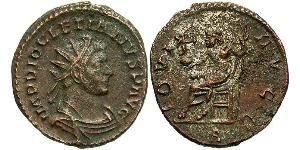 1 Antoniniano Imperio romano (27BC-395) Bronce Diocleciano (244-311)