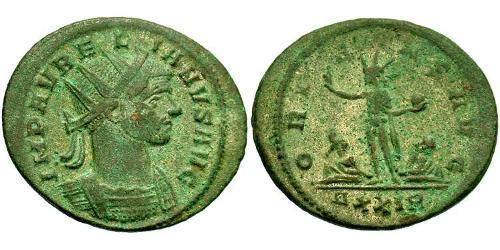 1 Antoniniano Imperio romano (27BC-395) Bronce Aureliano (215-275)