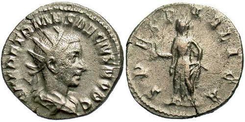 1 Antoniniano Imperio romano (27BC-395) Bronce Herenio Etrusco (227-251)