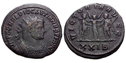 1 Antoniniano Imperio romano (27BC-395) Bronce Diocleciano (244-311)
