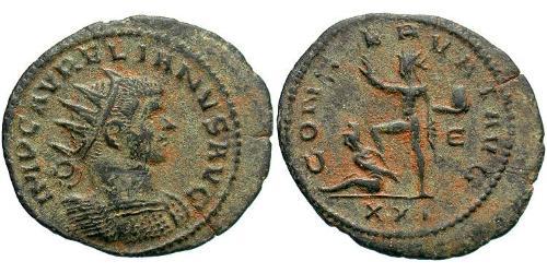 1 Antoniniano Imperio romano (27BC-395) Bronce Aureliano (215-275)