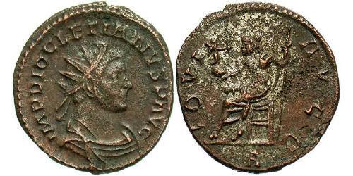 1 Antoniniano Imperio romano (27BC-395) Bronce Diocleciano (244-311)