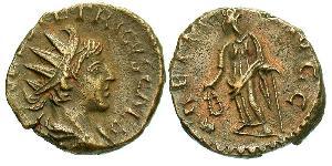 1 Antoniniano Impero delle Gallie (260-274) Bronzo Tetrico  II (?-?)