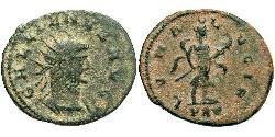 1 Antoniniano Impero romano (27BC-395) Bronzo Gallieno (218-268)