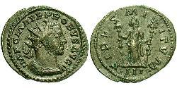 1 Antoniniano Impero romano (27BC-395) Bronzo Probo (232-282)