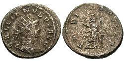 1 Antoniniano Impero romano (27BC-395) Bronzo Gallieno (218-268)