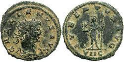 1 Antoniniano Impero romano (27BC-395) Bronzo Gallieno (218-268)