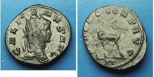 1 Antoniniano Impero romano (27BC-395) Bronzo Gallieno (218-268)