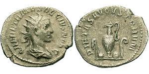 1 Antoniniano Impero romano (27BC-395) Bronzo Erennio Etrusco (227-251)