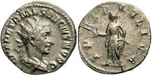 1 Antoniniano Impero romano (27BC-395) Bronzo Erennio Etrusco (227-251)