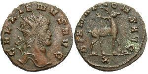 1 Antoniniano Impero romano (27BC-395) Bronzo Gallieno (218-268)