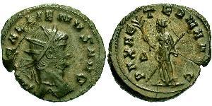 1 Antoniniano Impero romano (27BC-395) Bronzo Gallieno (218-268)