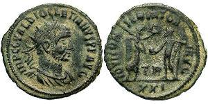 1 Antoniniano Impero romano (27BC-395) Bronzo Diocleziano (244-311)