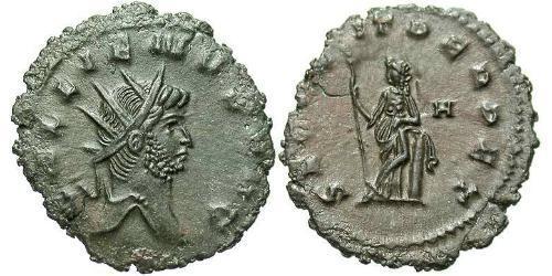 1 Antoniniano Impero romano (27BC-395) Bronzo Gallieno (218-268)