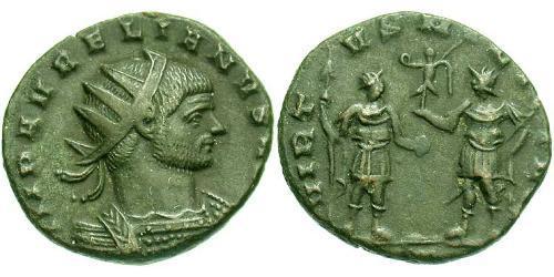 1 Antoniniano Impero romano (27BC-395) Bronzo Aureliano (215-275)