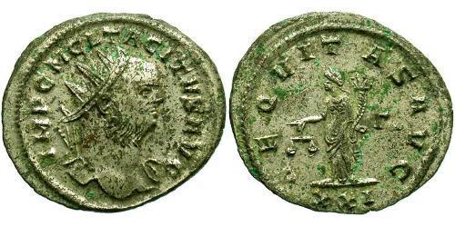 1 Antoniniano Impero romano (27BC-395) Bronzo Tacito (200-276)