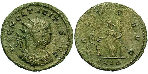 1 Antoniniano Impero romano (27BC-395) Bronzo Tacito (200-276)