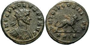1 Antoniniano Imperio romano (27BC-395) Cobre/Plata Probo (232-282)