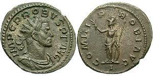 1 Antoniniano Imperio romano (27BC-395) Cobre/Plata Probo (232-282)