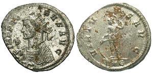 1 Antoniniano Imperio romano (27BC-395) Cobre/Plata Probo (232-282)