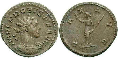 1 Antoniniano Imperio romano (27BC-395) Cobre/Plata Probo (232-282)