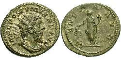 1 Antoniniano Imperio Galo (260-274) Plata Postumo (260-268)