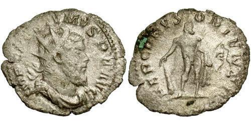 1 Antoniniano Imperio Galo (260-274) Plata Postumo (260-268)