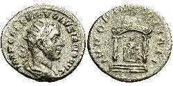 1 Antoniniano Imperio romano (27BC-395) Plata Volusiano (235-253)