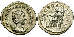 1 Antoniniano Imperio romano (27BC-395) Plata Otacilia Severa (244-249)