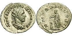 1 Antoniniano Imperio romano (27BC-395) Plata Volusiano (235-253)