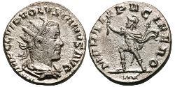 1 Antoniniano Imperio romano (27BC-395) Plata Volusiano (235-253)
