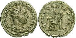 1 Antoniniano Imperio romano (27BC-395) Plata Volusiano (235-253)