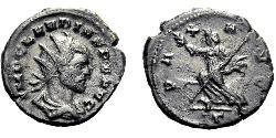 1 Antoniniano Imperio romano (27BC-395) Plata Claudio II (213-270)