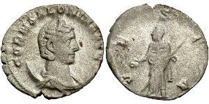 1 Antoniniano Imperio romano (27BC-395) Plata Salonina (?-268)