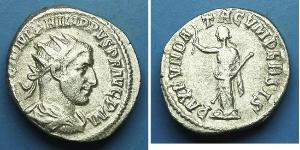 1 Antoniniano Imperio romano (27BC-395) Plata Felipe I (204-249)