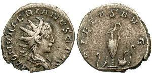 1 Antoniniano Imperio romano (27BC-395) Plata Salonino (242 - 260)