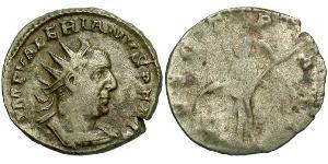 1 Antoniniano Imperio romano (27BC-395) Plata Valeriano I (193-260)