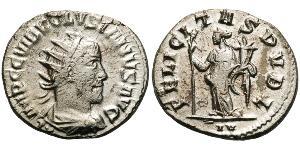 1 Antoniniano Imperio romano (27BC-395) Plata Volusiano (235-253)