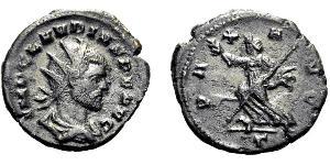 1 Antoniniano Imperio romano (27BC-395) Plata Claudio II (213-270)