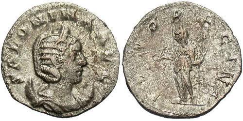 1 Antoniniano Imperio romano (27BC-395) Plata Salonina (?-268)