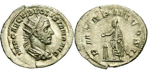 1 Antoniniano Imperio romano (27BC-395) Plata Volusiano (235-253)