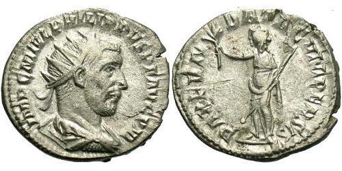 1 Antoniniano Imperio romano (27BC-395) Plata Felipe I (204-249)