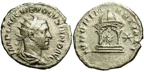 1 Antoniniano Imperio romano (27BC-395) Plata Volusiano (235-253)