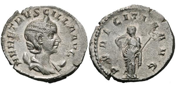 1 Antoniniano Imperio romano (27BC-395) Plata Herennia Etruscilla (249-251)