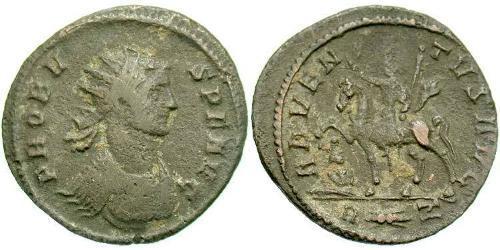 1 Antoniniano Impero romano (27BC-395) Rame/Argento Probo (232-282)