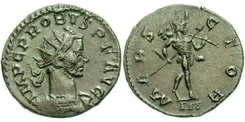 1 Antoniniano Impero romano (27BC-395) Rame/Argento Probo (232-282)
