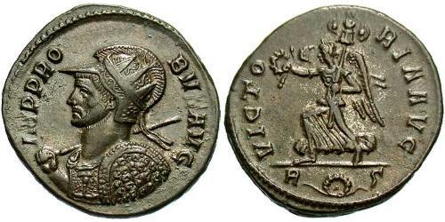 1 Antoniniano Impero romano (27BC-395) Rame/Argento Probo (232-282)