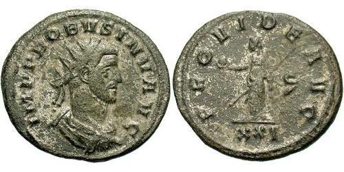 1 Antoniniano Impero romano (27BC-395) Rame/Argento Probo (232-282)